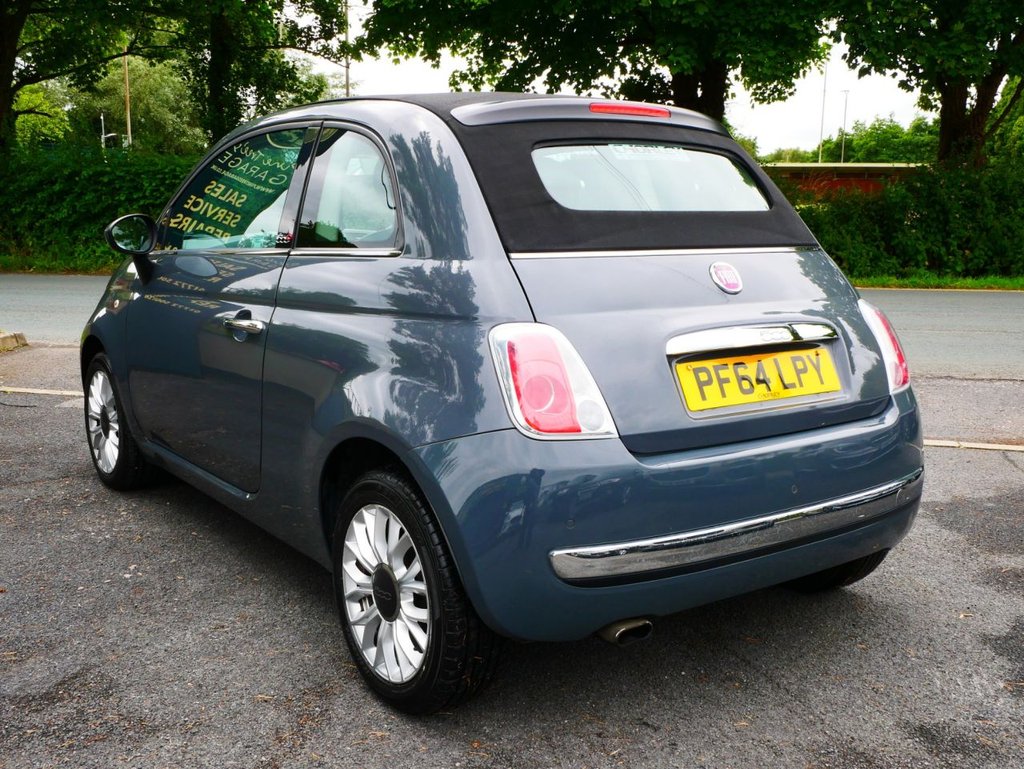 USED 2015 64 FIAT 500C 0.9 TwinAir Lounge Convertible 2dr Petrol Manual Euro 6 (s/s) (85 bhp) LOW MILEAGE CONVERTIBLE WITH FULL SERVICE HISTORY