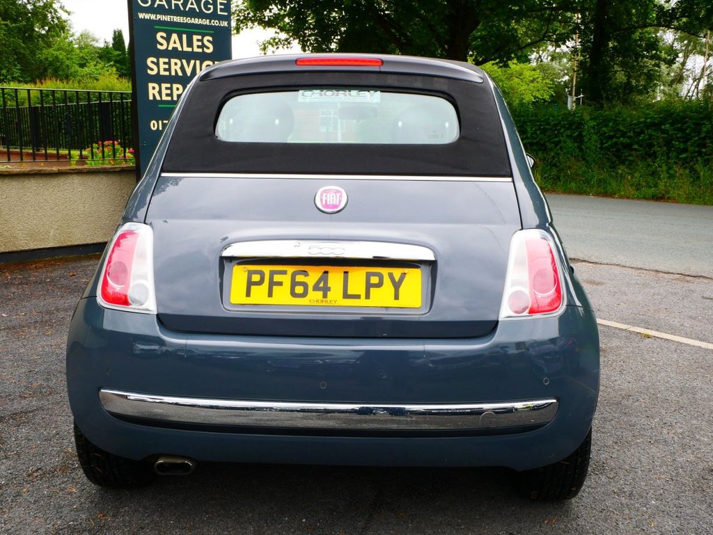 USED 2015 64 FIAT 500C 0.9 TwinAir Lounge Convertible 2dr Petrol Manual Euro 6 (s/s) (85 bhp) LOW MILEAGE CONVERTIBLE WITH FULL SERVICE HISTORY