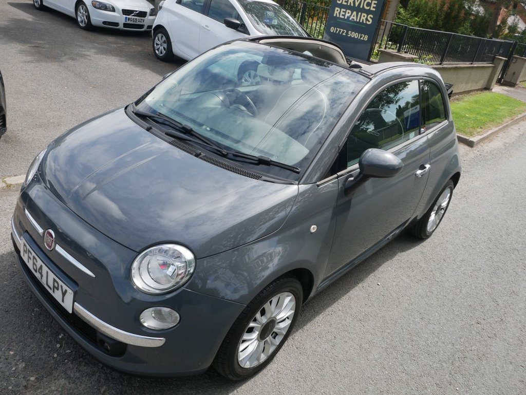 USED 2015 64 FIAT 500C 0.9 TwinAir Lounge Convertible 2dr Petrol Manual Euro 6 (s/s) (85 bhp) LOW MILEAGE CONVERTIBLE WITH FULL SERVICE HISTORY