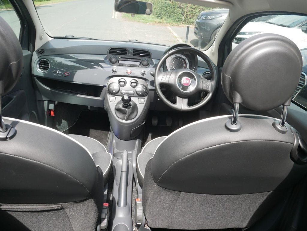 USED 2015 64 FIAT 500C 0.9 TwinAir Lounge Convertible 2dr Petrol Manual Euro 6 (s/s) (85 bhp) LOW MILEAGE CONVERTIBLE WITH FULL SERVICE HISTORY