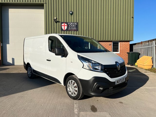 2017 17 Renault Trafic 1.6 dCi 27 Business Panel Van 5dr Diesel Manual SWB Standard Roof Euro 6 (120 ps)