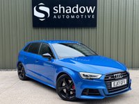 USED 2017 17 AUDI S3 2.0 TFSI Black Edition Sportback 5dr Petrol S Tronic quattro Euro 6 (s/s) (310 ps) AUDI HISTORY B&O SAT NAV DAB