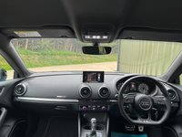 USED 2017 17 AUDI S3 2.0 TFSI Black Edition Sportback 5dr Petrol S Tronic quattro Euro 6 (s/s) (310 ps) AUDI HISTORY B&O SAT NAV DAB