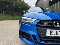 USED 2017 17 AUDI S3 2.0 TFSI Black Edition Sportback 5dr Petrol S Tronic quattro Euro 6 (s/s) (310 ps) AUDI HISTORY B&O SAT NAV DAB