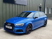 USED 2017 17 AUDI S3 2.0 TFSI Black Edition Sportback 5dr Petrol S Tronic quattro Euro 6 (s/s) (310 ps) AUDI HISTORY B&O SAT NAV DAB