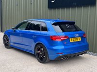 USED 2017 17 AUDI S3 2.0 TFSI Black Edition Sportback 5dr Petrol S Tronic quattro Euro 6 (s/s) (310 ps) AUDI HISTORY B&O SAT NAV DAB