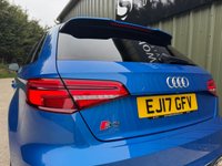 USED 2017 17 AUDI S3 2.0 TFSI Black Edition Sportback 5dr Petrol S Tronic quattro Euro 6 (s/s) (310 ps) AUDI HISTORY B&O SAT NAV DAB