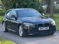 USED 2012 62 BMW 1 SERIES 2.0 118d M Sport Hatchback 3dr Diesel Manual Euro 5 (s/s) (143 ps) 