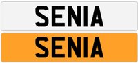 USED NUMBER PLATE PLATE 