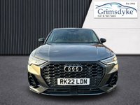 USED 2022 22 AUDI Q3 1.4 TFSIe 45 Black Edition Sportback 5dr Petrol Plug-in Hybrid S Tronic Euro 6 (s/s) 13kWh (245 ps) [RAC BUYSURE INSPECTED]