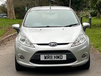 USED 2011 11 FORD FIESTA 1.25 Zetec Hatchback 5dr Petrol Manual (129 g/km, 81 bhp) 