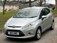 USED 2011 11 FORD FIESTA 1.25 Zetec Hatchback 5dr Petrol Manual (129 g/km, 81 bhp) 