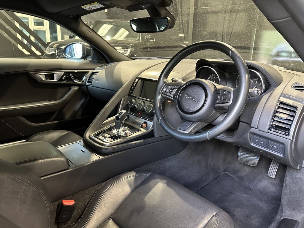 USED 2015 15 JAGUAR F-TYPE 3.0 V6 S Coupe 2dr Petrol Auto Euro 6 (s/s) (380 ps) ACTIVE EXHAUST|1 YEAR WARRANTY