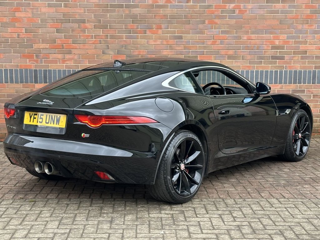 USED 2015 15 JAGUAR F-TYPE 3.0 V6 S Coupe 2dr Petrol Auto Euro 6 (s/s) (380 ps) ACTIVE EXHAUST|1 YEAR WARRANTY