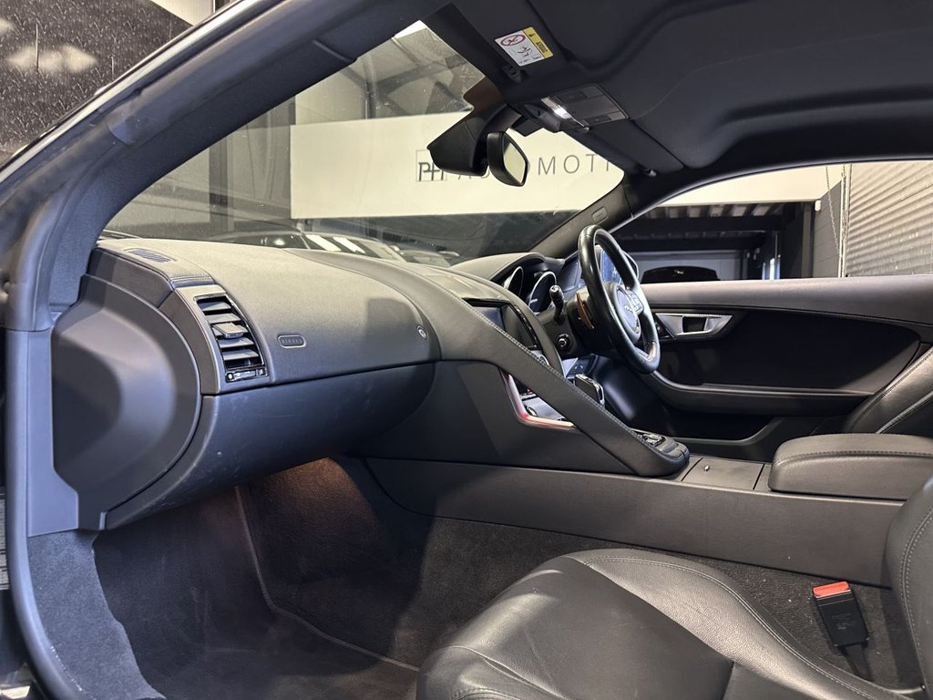 USED 2015 15 JAGUAR F-TYPE 3.0 V6 S Coupe 2dr Petrol Auto Euro 6 (s/s) (380 ps) ACTIVE EXHAUST|1 YEAR WARRANTY