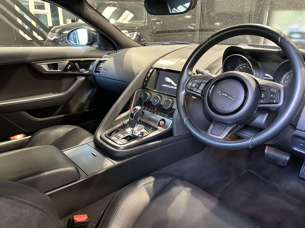 USED 2015 15 JAGUAR F-TYPE 3.0 V6 S Coupe 2dr Petrol Auto Euro 6 (s/s) (380 ps) ACTIVE EXHAUST|1 YEAR WARRANTY