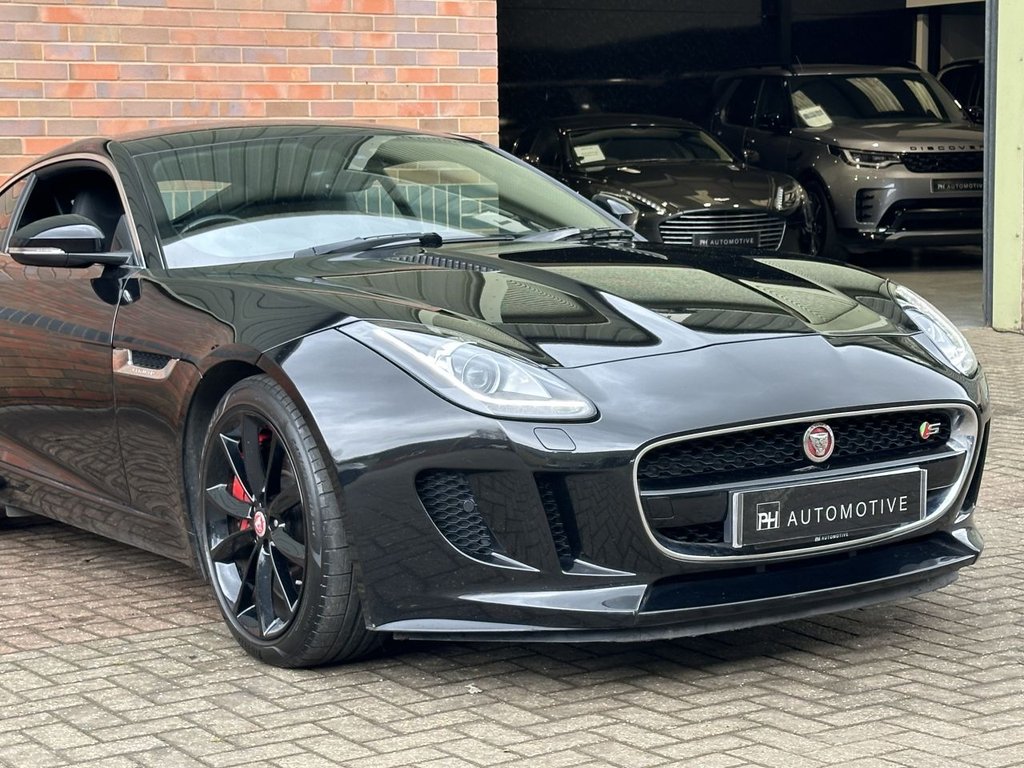 USED 2015 15 JAGUAR F-TYPE 3.0 V6 S Coupe 2dr Petrol Auto Euro 6 (s/s) (380 ps) ACTIVE EXHAUST|1 YEAR WARRANTY