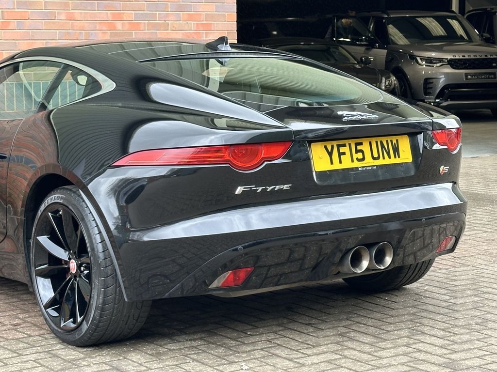USED 2015 15 JAGUAR F-TYPE 3.0 V6 S Coupe 2dr Petrol Auto Euro 6 (s/s) (380 ps) ACTIVE EXHAUST|1 YEAR WARRANTY