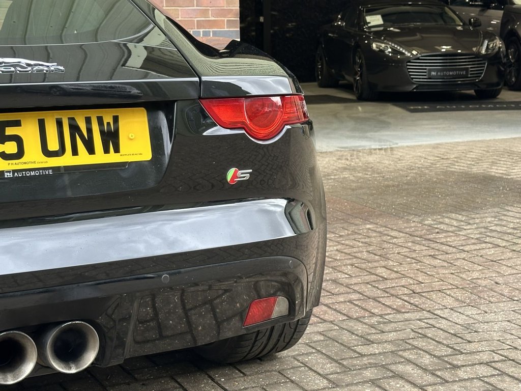 USED 2015 15 JAGUAR F-TYPE 3.0 V6 S Coupe 2dr Petrol Auto Euro 6 (s/s) (380 ps) ACTIVE EXHAUST|1 YEAR WARRANTY