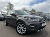 USED 2016 66 LAND ROVER DISCOVERY SPORT 2.0 TD4 HSE SUV 5dr Diesel Auto 4WD Euro 6 (s/s) (180 ps) A REAL BEAUTY FINISHED IN STUNNING METALLIC GREY PAINT+7 SEATER+DIESEL+AUTOMATIC+ULEZ COMPLIANT+ONLY 2 FORMER KEEPERS+SERVICE HISTORY+FULL PANORAMIC GLASS ROOF+FULL LEATHER INTERIOR+PARK ASSIST+CLIMATE CONTROL+19 INCH ALLOY WHEELS+COST NEW &pound;39615 MAKING THIS USED VEHICLE INCREDIBLE VALUE AT OUR LOW PRICE+FULL RANGE OF FINANCE OPTIONS AVAILABLE+CALL NOW TO ARRANGE A VIEWING+READY TO DRIVE AWAY TODAY!!!!!!!!!!!!!!!!!!!!!!!!!!!!!!!!!!!!!!!!!!!