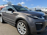 USED 2016 16 LAND ROVER RANGE ROVER EVOQUE 2.0 TD4 HSE Dynamic Coupe 3dr Diesel Auto 4WD Euro 6 (s/s) (180 ps) AN ABSOLUTE BEAUTY FINISHED IN PREMIUM METALLIC GREY PAINT+DIESEL+AUTOMATIC+4 WHEEL DRIVE WIH ACTIVE DRIVELINE+SERVICE HISTORY+ULEZ COMPLIANT+PRIVACY GLASS+HEATED STEERING WHEEL+SANTORINI BLACK CONTRAST ROOF WITH MATCHING SPOILER+FULL LEATHER INTERIOR+FULL PANORAMIC GLASS ROOF+SATELLITE NAVIGATION+PARK ASSIST+CLIMATE CONTROL+20 INCH ALLOY WHEELS+COST NEW &pound;49655 MAKING THIS USED VEHICLE GREAT VALUE AT OUR LOW PRICE+1 FULL YEARS MOT PRIOR TO COLLECTION!!!!!!!!!!!!!!!!!!!!!!!!!!!!!!!!!!!!!!!!!!!!!!