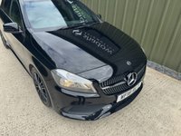 USED 2018 18 MERCEDES-BENZ A-CLASS 1.6 A200 AMG Line Hatchback 5dr Petrol 7G-DCT Euro 6 (s/s) (156 ps) EXCELLENT SERVICE HISTORY SAT NAV