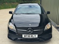 USED 2018 18 MERCEDES-BENZ A-CLASS 1.6 A200 AMG Line Hatchback 5dr Petrol 7G-DCT Euro 6 (s/s) (156 ps) EXCELLENT SERVICE HISTORY SAT NAV