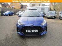 USED 2022 22 TOYOTA YARIS 1.5 VVT-h Design Hatchback 5dr Petrol Hybrid E-CVT Euro 6 (s/s) (116 ps) 