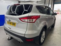 USED 2015 64 FORD KUGA 2.0 TDCi Titanium SUV 5dr Diesel Manual 2WD Euro 6 (s/s) (150 ps) 1 Previous Owner, Cruise, DAB