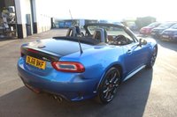 USED 2018 06 ABARTH 124 SPIDER 1.4 MultiAir Convertible 2dr Petrol Auto Euro 6 (170 ps) VIEW AND RESERVE ONLINE OR CALL 01527-853940 FOR MORE INFO.