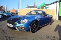 USED 2018 06 ABARTH 124 SPIDER 1.4 MultiAir Convertible 2dr Petrol Auto Euro 6 (170 ps) VIEW AND RESERVE ONLINE OR CALL 01527-853940 FOR MORE INFO.