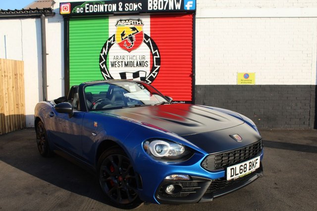 2018 06 Abarth 124 Spider 1.4 MultiAir Convertible 2dr Petrol Auto Euro 6 (170 ps)
