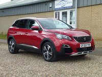 USED 2020 20 PEUGEOT 3008 1.5 BlueHDi Allure SUV 5dr Diesel EAT Euro 6 (s/s) (130 ps) www.suffolkcarcentre.co.uk - Located at Reydon