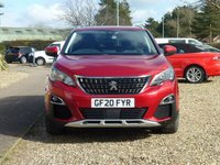 USED 2020 20 PEUGEOT 3008 1.5 BlueHDi Allure SUV 5dr Diesel EAT Euro 6 (s/s) (130 ps) www.suffolkcarcentre.co.uk - Located at Reydon