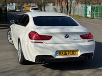 USED 2016 16 BMW 6 SERIES GRAN COUPE 3.0 640d M Sport Saloon 4dr Diesel Auto Euro 6 (s/s) (313 ps) 