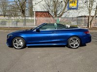 USED 2017 17 MERCEDES-BENZ C-CLASS 2.1 C250d AMG Line (Premium Plus) Cabriolet 2dr Diesel G-Tronic+ Euro 6 (s/s) (204 ps) 