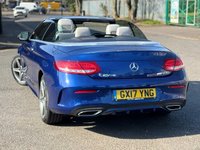 USED 2017 17 MERCEDES-BENZ C-CLASS 2.1 C250d AMG Line (Premium Plus) Cabriolet 2dr Diesel G-Tronic+ Euro 6 (s/s) (204 ps) 