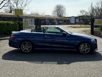 USED 2017 17 MERCEDES-BENZ C-CLASS 2.1 C250d AMG Line (Premium Plus) Cabriolet 2dr Diesel G-Tronic+ Euro 6 (s/s) (204 ps) 