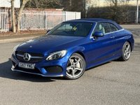 USED 2017 17 MERCEDES-BENZ C-CLASS 2.1 C250d AMG Line (Premium Plus) Cabriolet 2dr Diesel G-Tronic+ Euro 6 (s/s) (204 ps) 