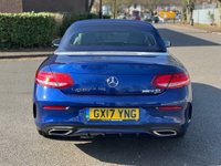 USED 2017 17 MERCEDES-BENZ C-CLASS 2.1 C250d AMG Line (Premium Plus) Cabriolet 2dr Diesel G-Tronic+ Euro 6 (s/s) (204 ps) 