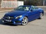 USED 2017 17 MERCEDES-BENZ C-CLASS 2.1 C250d AMG Line (Premium Plus) Cabriolet 2dr Diesel G-Tronic+ Euro 6 (s/s) (204 ps) 