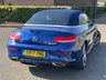 USED 2017 17 MERCEDES-BENZ C-CLASS 2.1 C250d AMG Line (Premium Plus) Cabriolet 2dr Diesel G-Tronic+ Euro 6 (s/s) (204 ps) 