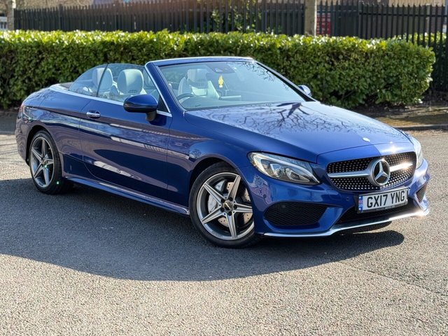 2017 17 Mercedes-Benz C-Class 2.1 C250d AMG Line (Premium Plus) Cabriolet 2dr Diesel G-Tronic+ Euro 6 (s/s) (204 ps)