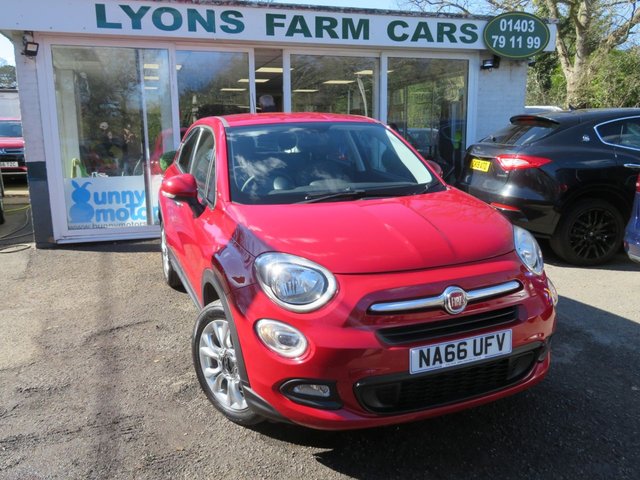 2016 66 Fiat 500x 1.6 E-Torq Pop Star SUV 5dr Petrol Manual Euro 6 (110 ps)