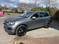 USED 2014 14 VOLKSWAGEN TOUAREG 3.0 TDI V6 BlueMotion Tech R-Line SUV 5dr Diesel Tiptronic 4WD Euro 5 (s/s) (245 ps) HEATED S/WHEEL-C/CONTROL-SATNAV