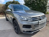 USED 2014 14 VOLKSWAGEN TOUAREG 3.0 TDI V6 BlueMotion Tech R-Line SUV 5dr Diesel Tiptronic 4WD Euro 5 (s/s) (245 ps) HEATED S/WHEEL-C/CONTROL-SATNAV