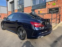 USED 2017 17 MERCEDES-BENZ CLA 2.1 CLA220d AMG Line Coupe 7G-DCT Euro 6 (s/s) 4dr FULL SERVICE HISTORY- STUNNING