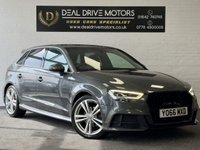 USED 2016 J AUDI A3 1.6 TDI S line Sportback 5dr Diesel Manual Euro 6 (s/s) (110 ps) 