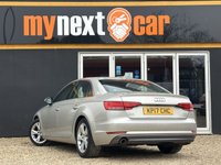 USED 2017 17 AUDI A4 2.0 TDI ultra Sport Saloon 4dr Diesel S Tronic Euro 6 (s/s) (150 ps) Xenon Headlights with LED Daytime Running Lights, Cruise Control with Speed Limiter, Electromechanical Parking Brake, Model and Engine Technology Badges at Rear, Non-Smoking Package, Variable Restraint System Features: AUX/USB connectivity, Light package, Cruise control, Satellite navigation, Alarm/immobiliser, DAB radio, Alloy wheels, Bluetooth, Keyless entry/start system, Heated seats, Climate control, Parking assist