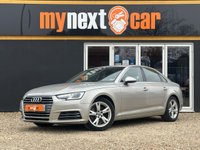 USED 2017 17 AUDI A4 2.0 TDI ultra Sport Saloon 4dr Diesel S Tronic Euro 6 (s/s) (150 ps) Xenon Headlights with LED Daytime Running Lights, Cruise Control with Speed Limiter, Electromechanical Parking Brake, Model and Engine Technology Badges at Rear, Non-Smoking Package, Variable Restraint System Features: AUX/USB connectivity, Light package, Cruise control, Satellite navigation, Alarm/immobiliser, DAB radio, Alloy wheels, Bluetooth, Keyless entry/start system, Heated seats, Climate control, Parking assist